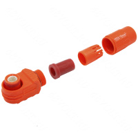 Flexcoils (SurLok) вилка оранжевая 100A (Ф6-16mm2)